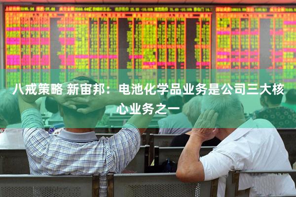 八戒策略 新宙邦：电池化学品业务是公司三大核心业务之一